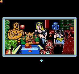 Shufflepuck Cafe screenshot 4 for Famicom